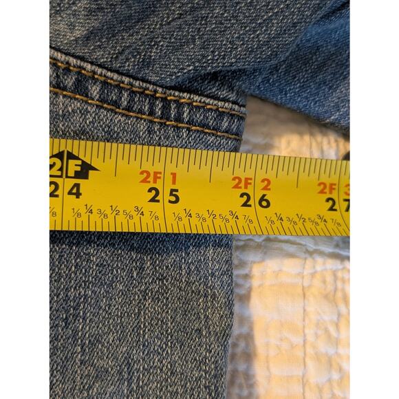 Style & Co. Bandana Print Back Denim Jacket Womens' Size 22W - Picture 8 of 10